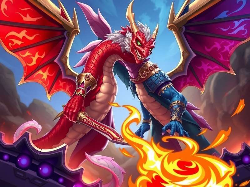 Dragonfire Champions Game Banner